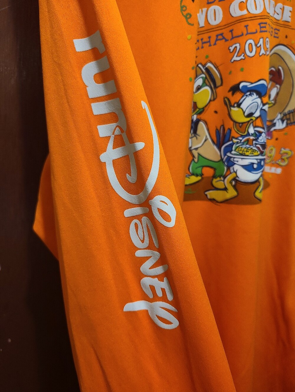 2019 Run Disney Walt Disney World Marathon Long Sleeve Shirt three Caballeros - Picture 3 of 5